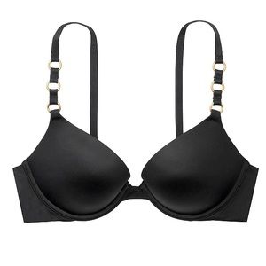 Very Sexy Push Up Bra black and gold